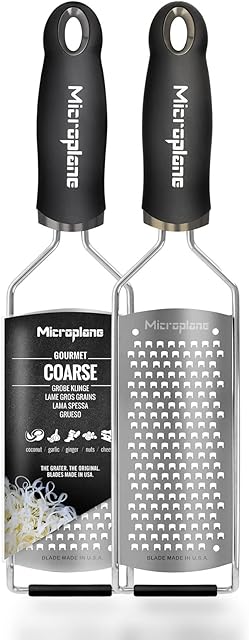 Microplane seria smakoszy gruba tarka, czarna