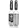 Microplane Kitchen Grater Thick Blade Black Stainless Steel Gourmet Series Ideal for Cheese, Carrot, Ginger, Coconut and Hors