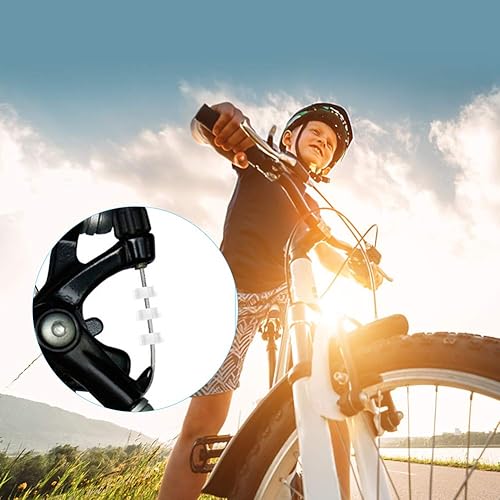 Miniatura 6 de Hapleby 10 cables de cambio de bicicleta de alta calidad, kit profesional de alambre de cambio de bicicleta para bicicleta de montaña y carretera,