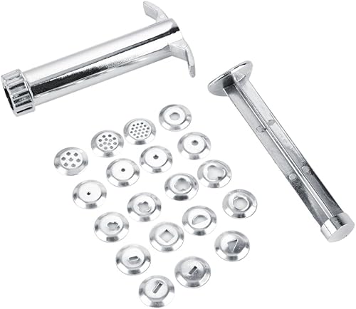 Zerodis Extrusora de arcilla, juego de herramientas de decoración de fondant para pasteles, pistola extrusora de arcilla, pistola de fondant,