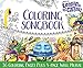 Crayola Coloring Songbook, Lyrics of John Lennon & Paul McCartney, Adult Coloring Gift, 40 Pages