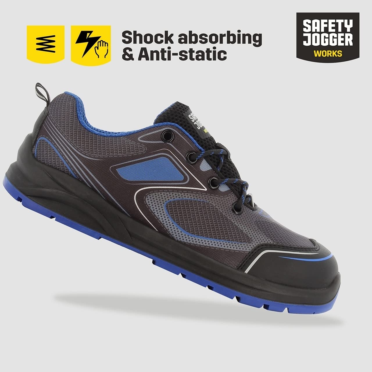 SAFETY JOGGER Calzado de Seguridad Industrial Señoras y señores - CADOR - Zapatos de Seguridad, Zapatos Protectores