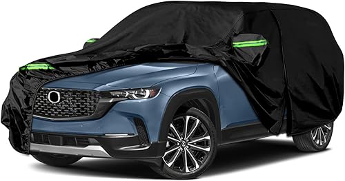Funda impermeable de repuesto para Mazda CX-5 2013-2023, 6 capas para todo tipo de clima, ajuste personalizado, para todo tipo de clima, con puerta