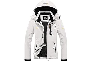 Women's Mountain Waterproof Ski Jacket, Essential Outdoor Gear for Winter Thrills