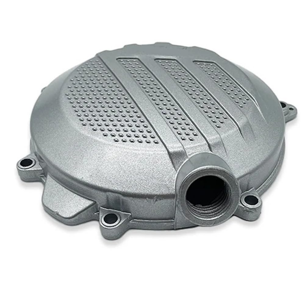 Tapa de embrague y encendido for motor de motocicleta, color plata, compatible con KOSHINE 250-320 Piezas de reparación(Clutch Cover)