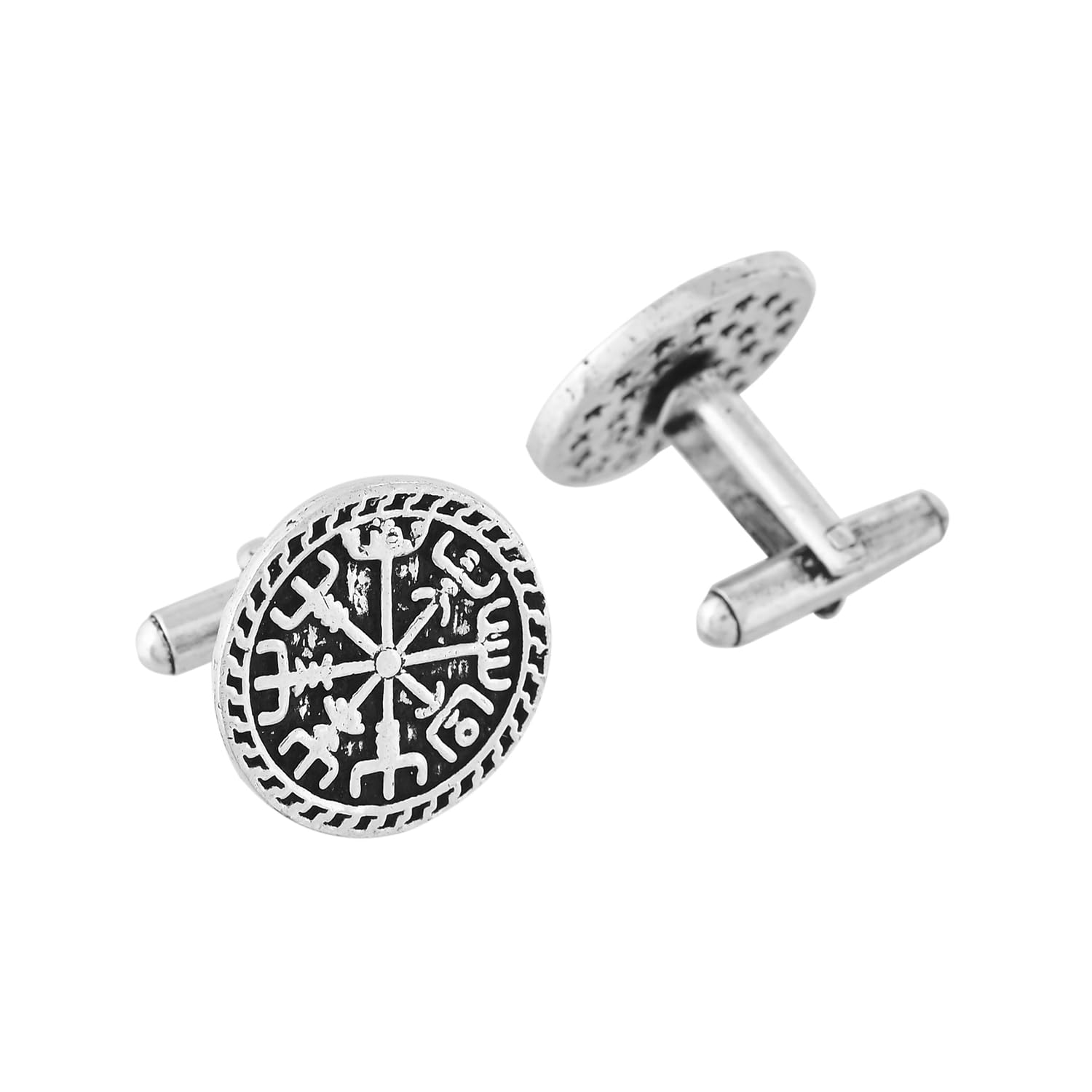 Statement The Viking Sigil Cufflinks|Casual|Trendy|Gift For Mens|Rakhi Gift For Brother-image-26