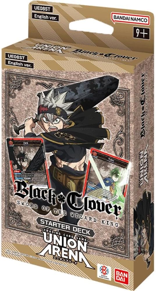 BANDAI Union Arena Card Game: Starter Deck: Black Clover (UE08ST)