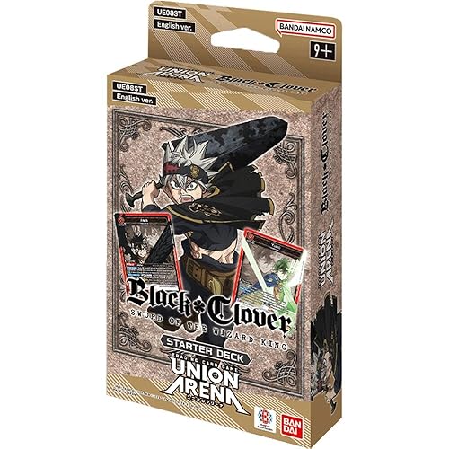 BANDAI Union Arena Card Game: Starter Deck: Black Clover (UE08ST)