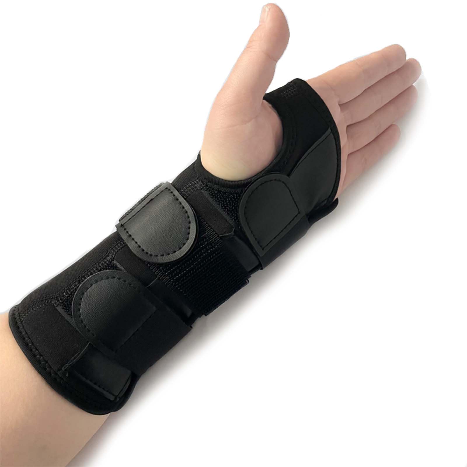 Carpal Tunnel Wrist Brace for Men and Women - Day and Night Therapy Support Splint for Relief of Arthritis, Wrists, Arm, Thumb and Hand Pain - Adjustable Straps (Left Hand)