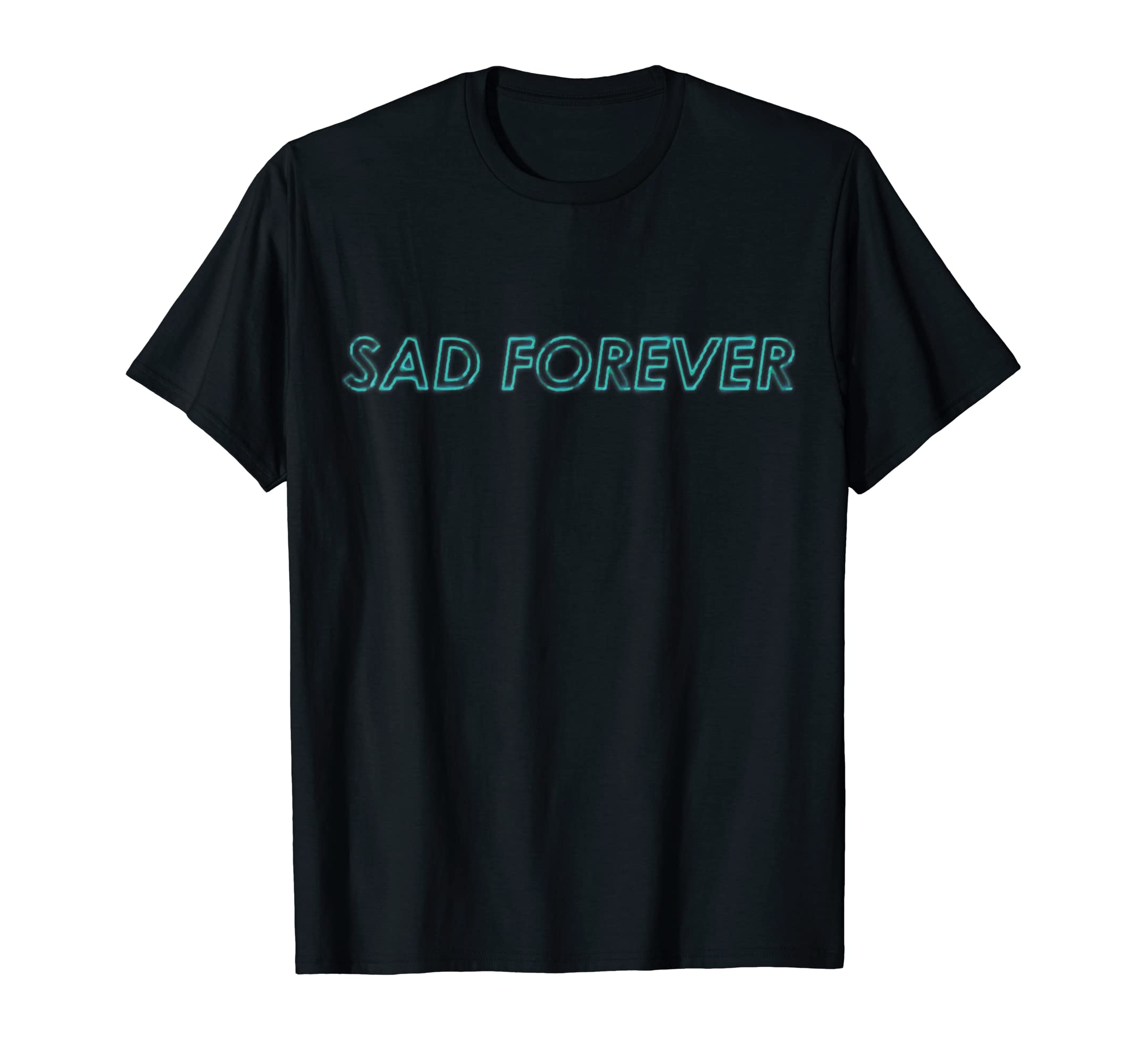 Merch For Gamerssad forever blue font shirt aesthetic vaporwave art sad boi