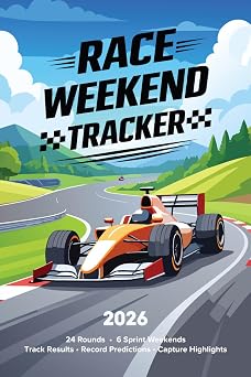 Motor Sports Racing Weekend Tracker 2026: Track Every Race Weekend and Build Your Personal Season Record