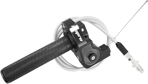 Miniatura 4 de Universal Motorcycle Racing - Cable de acelerador de aluminio CNC de 0.866 in para KLX CR CRF EXC XR TTR CB SSR CRF50 CRF230 50 70 110 IRBIS 125 230