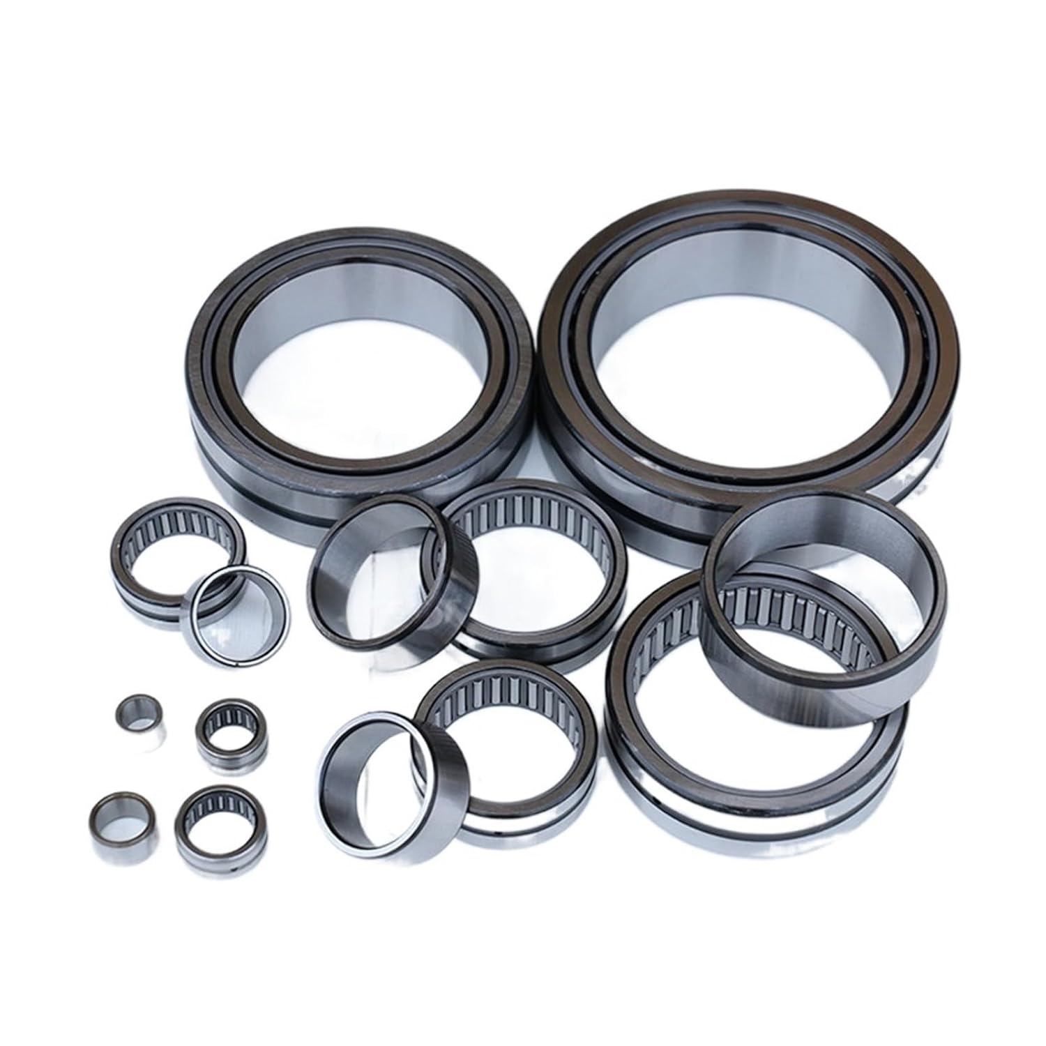 2PCS Solid Collar Needle Roller Bearings with Inner Ring Bearing NKI40/30