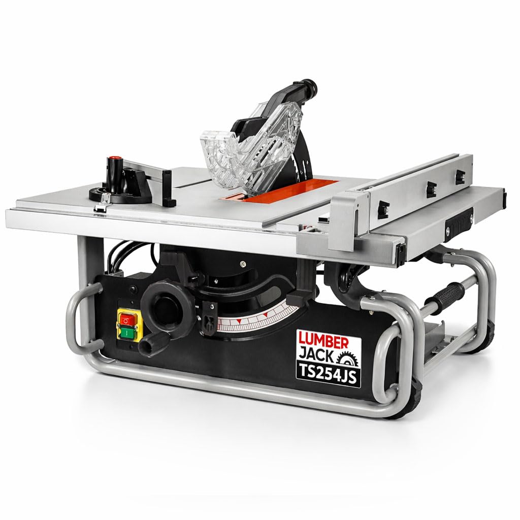 Lumberjack Table Saw - 10 inch - 2000W - Red