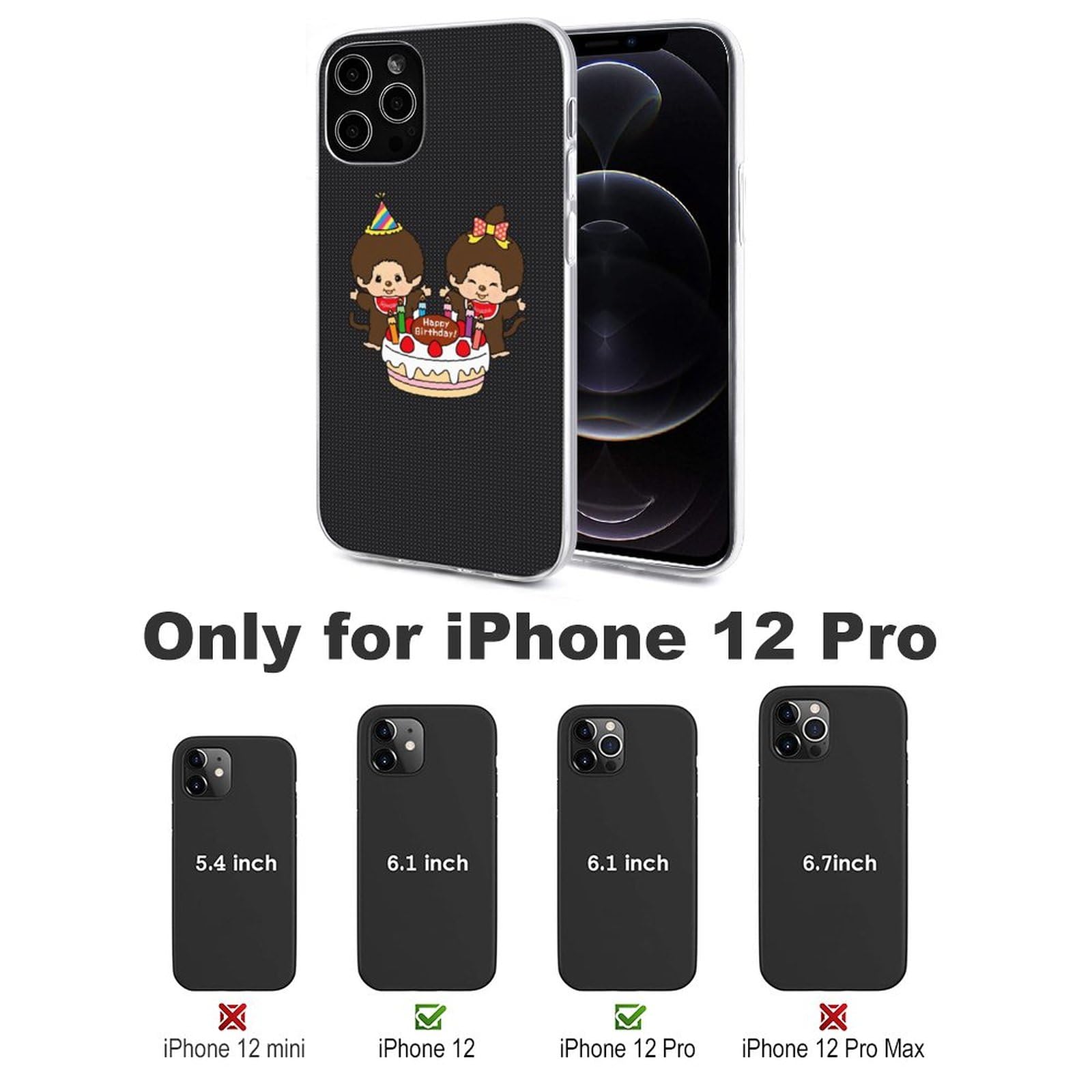 Amazon.co.jp: モンチッチ IPhone12Pro Max/12 Proケース IPhoneカバー