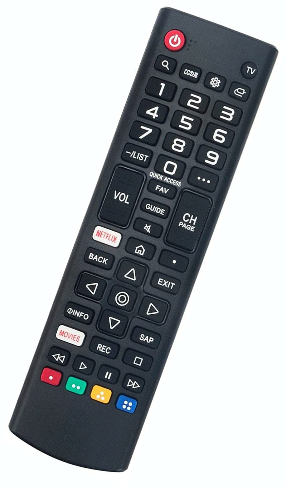 Universal Remote Control for LG Smart TV All Models, Remote Control Replacement for LG AKB75095307 AKB75375604 AKB74915305 AKB75675304 AKB75675313 - Full Function