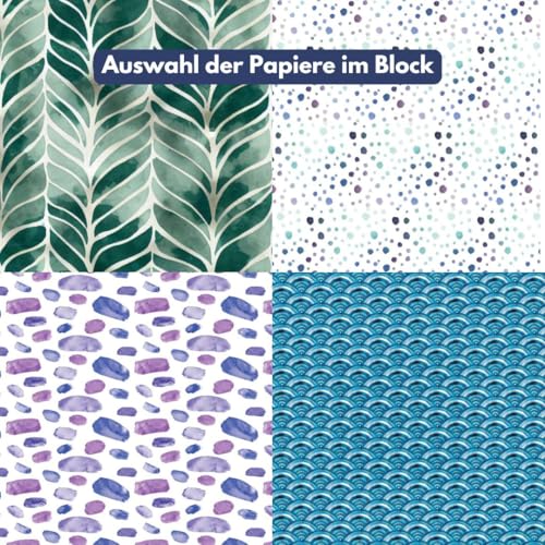 Topp 350 Origami-Papiere Muster-Mix Motiv-Papier, Bastelset, Faltpapiere