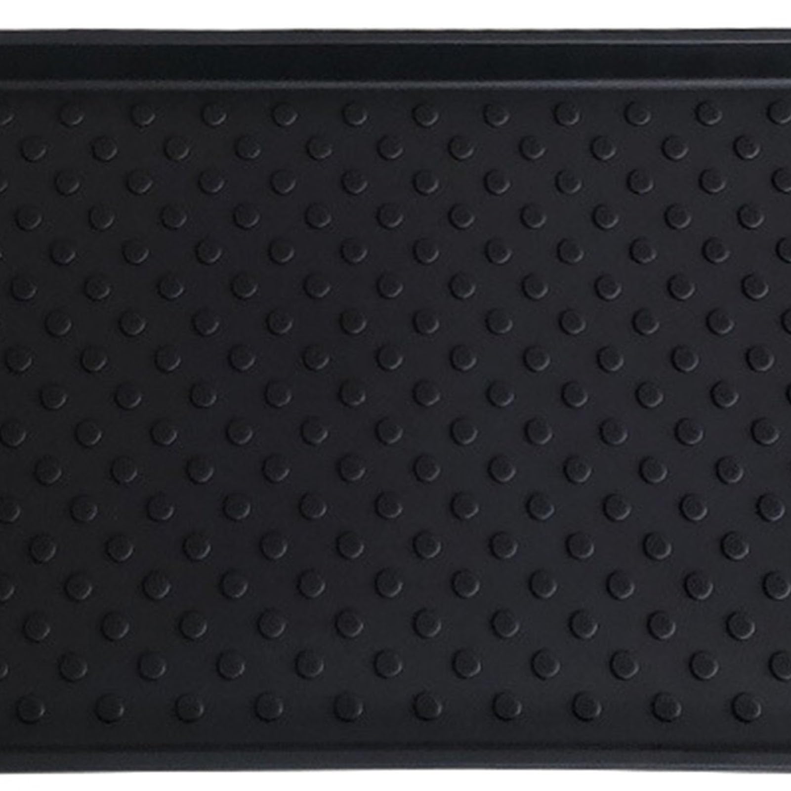 Zerodis Vassoio per Bagagliaio, Tappetino Antiscivolo Impermeabile in PP 71 X 40 X 3 Cm, Protezione per Pavimento con Bordi Rialzati per Ingresso, Garage, Patio, Deposito Multiuso per Scarpe,