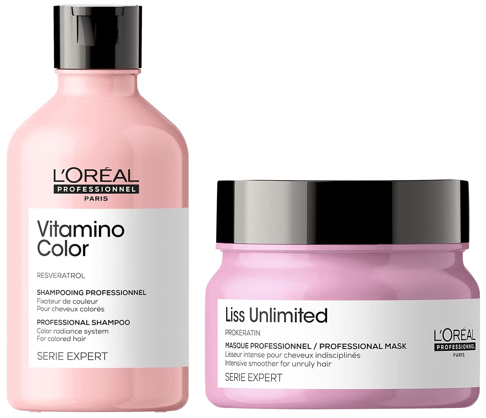 L’Oréal Professionnel Liss Unlimited Hair Mask, Serie Expert, 250gm & L'Oréal Professionnel Serie Expert Vitamino Shampoo 300 Ml, For Coloured Hair-image-12