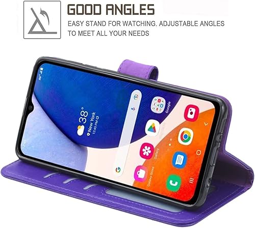 Miniatura 9 de ERAGLOW Funda para Samsung Galaxy A14 5G, funda tipo cartera para Galaxy A14 con tapa para teléfono función de soporte ranuras para tarjetas