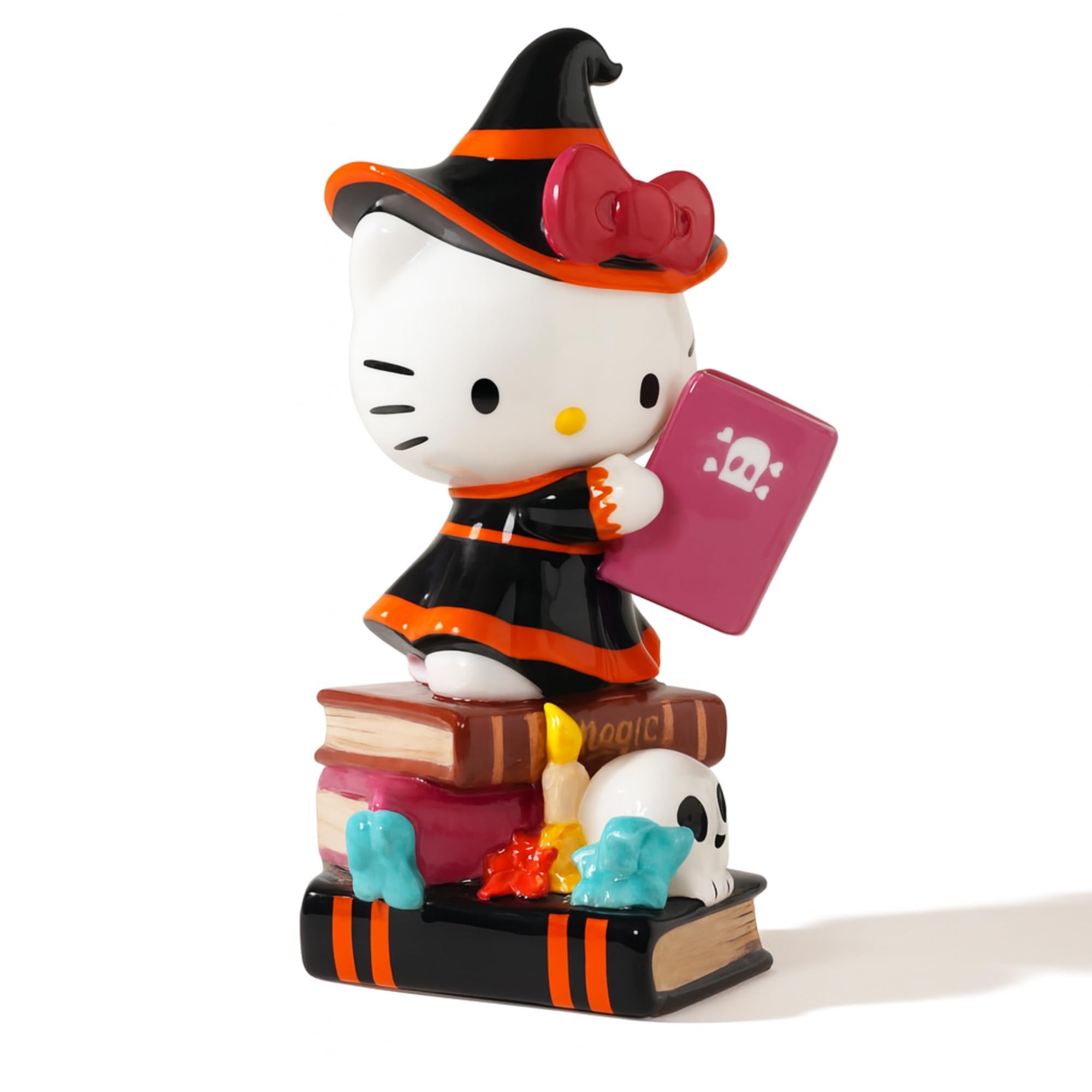 Amazon.com: Blue Sky Clayworks Hello Kitty Spooky Library Figurine