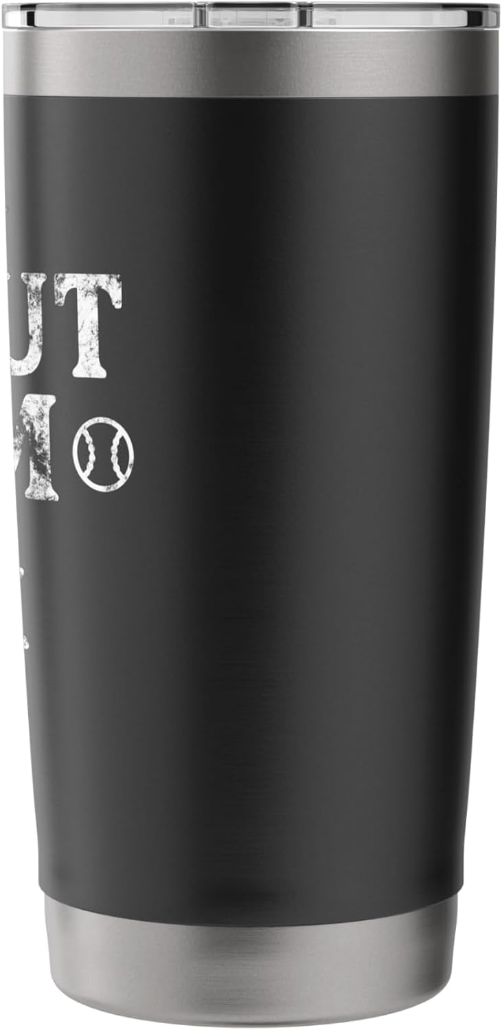 Cute Baseball Mom Design In My Dugout Mom Era Stainless Steel Insulated Tumbler - Image 2