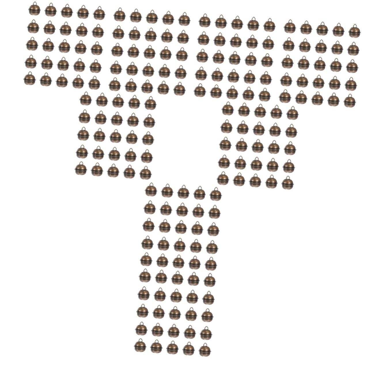PRETYZOOM 480 Pezzi campane di natale bomboniere per feste campana decorativa in bronzo decorazioni natalizie pendenti natalizi arredamento ciondolo campana di Natale campanelli di bronzo