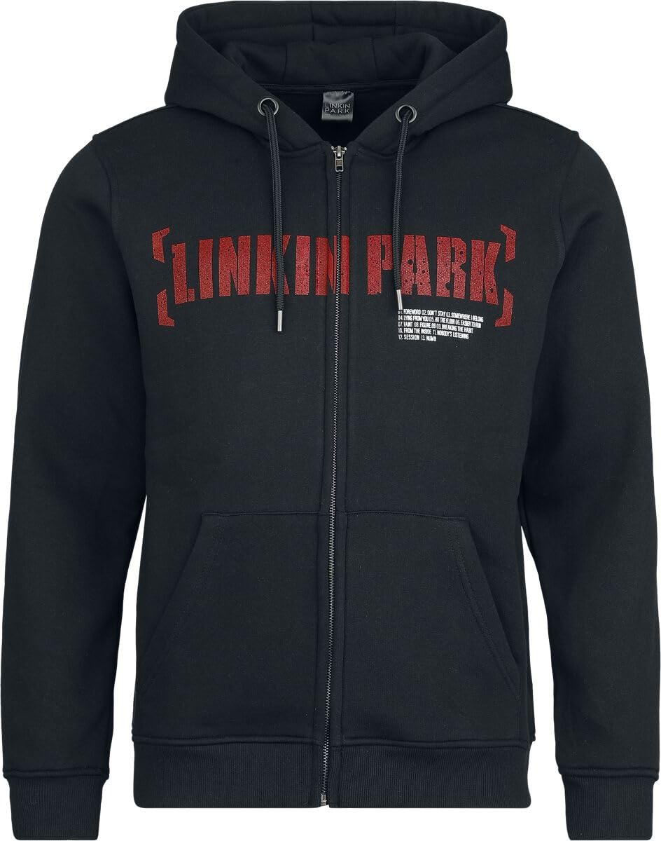 Linkin Park Meteora Red Männer Kapuzenjacke schwarz