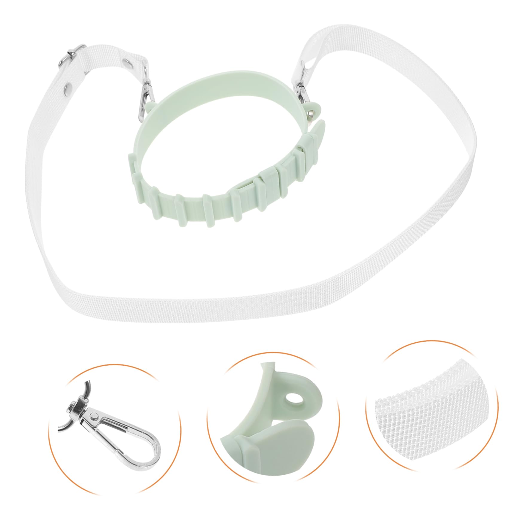 INOOMP 5pièces Sangle De Transport pour Bouteille Eau Support De Gourde pour Randonnée Et Camping avec Bandoulière Ajustable