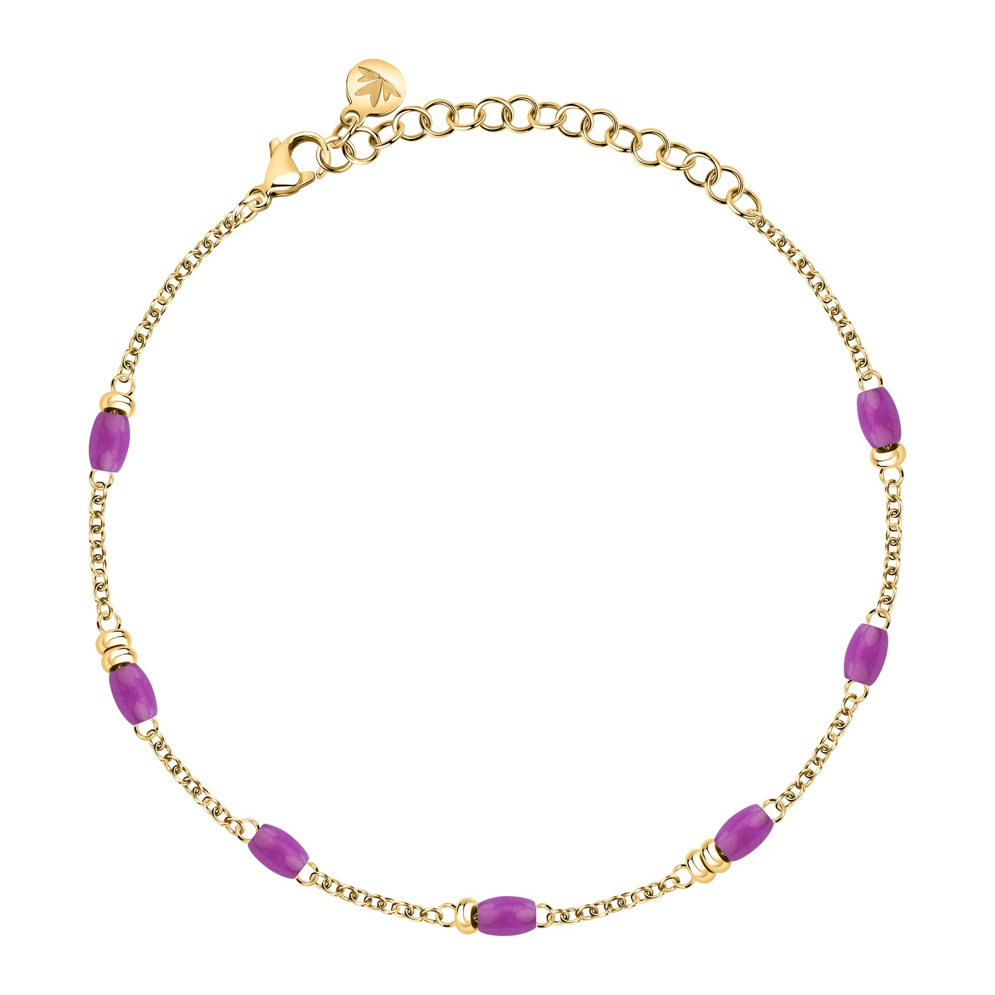 Morellato Bracciale da donna in acciaio e pietra di agata colorata, collezione SUMMER COLORS - SAXQ20
