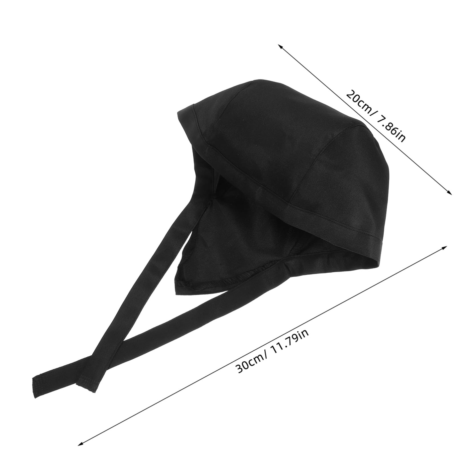 VALICLUD 36piezas Gorro De Cocina para Chef De Sombreros De Cocina Negros Uniforme De Barbacoa y Catering para Cocineros y Estudiantes