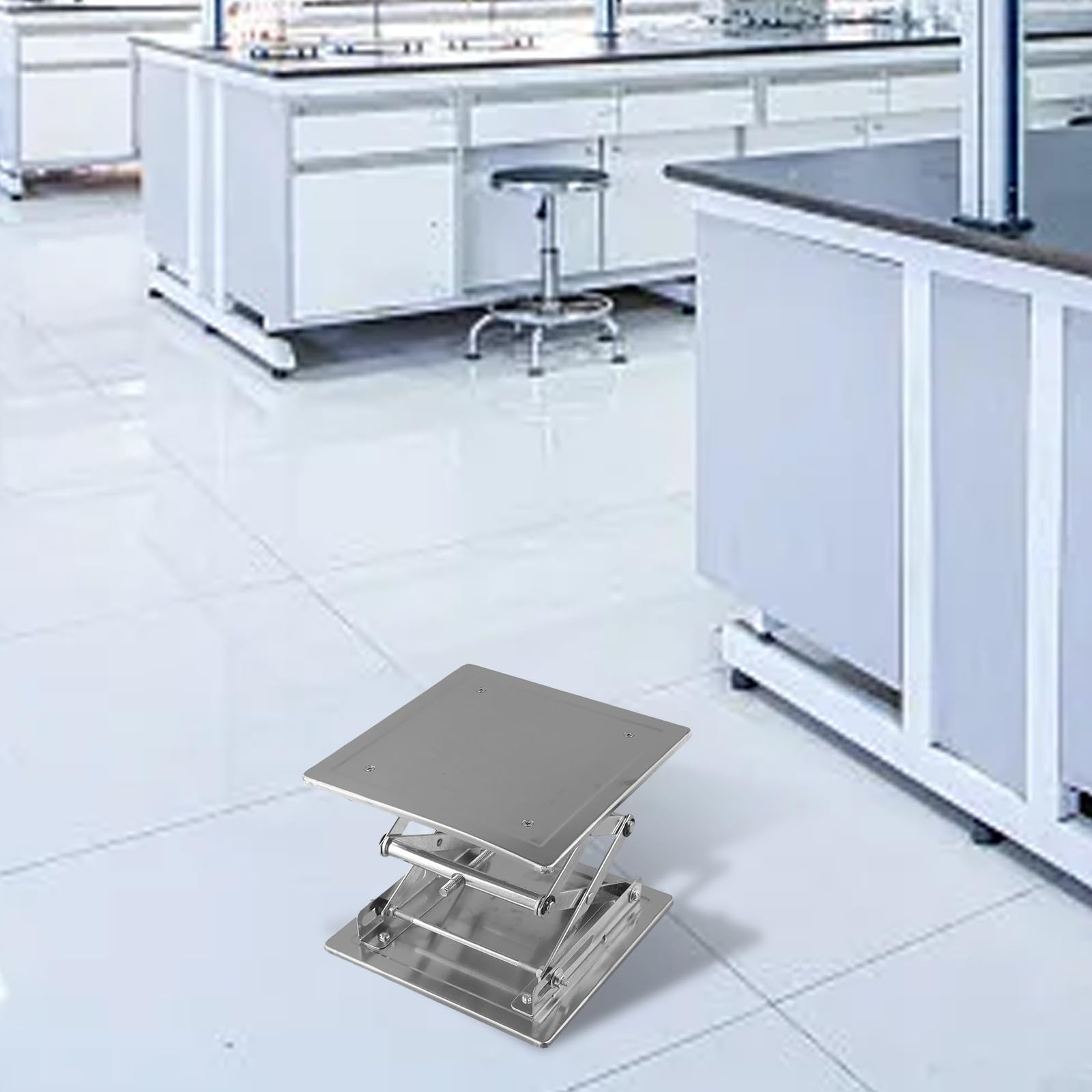 Piattaforma di sollevamento regolabile per esperimenti di fisica chimica e biologia Versatile equint da laboratorio per ricerca scientifica avanzata e uso eonale