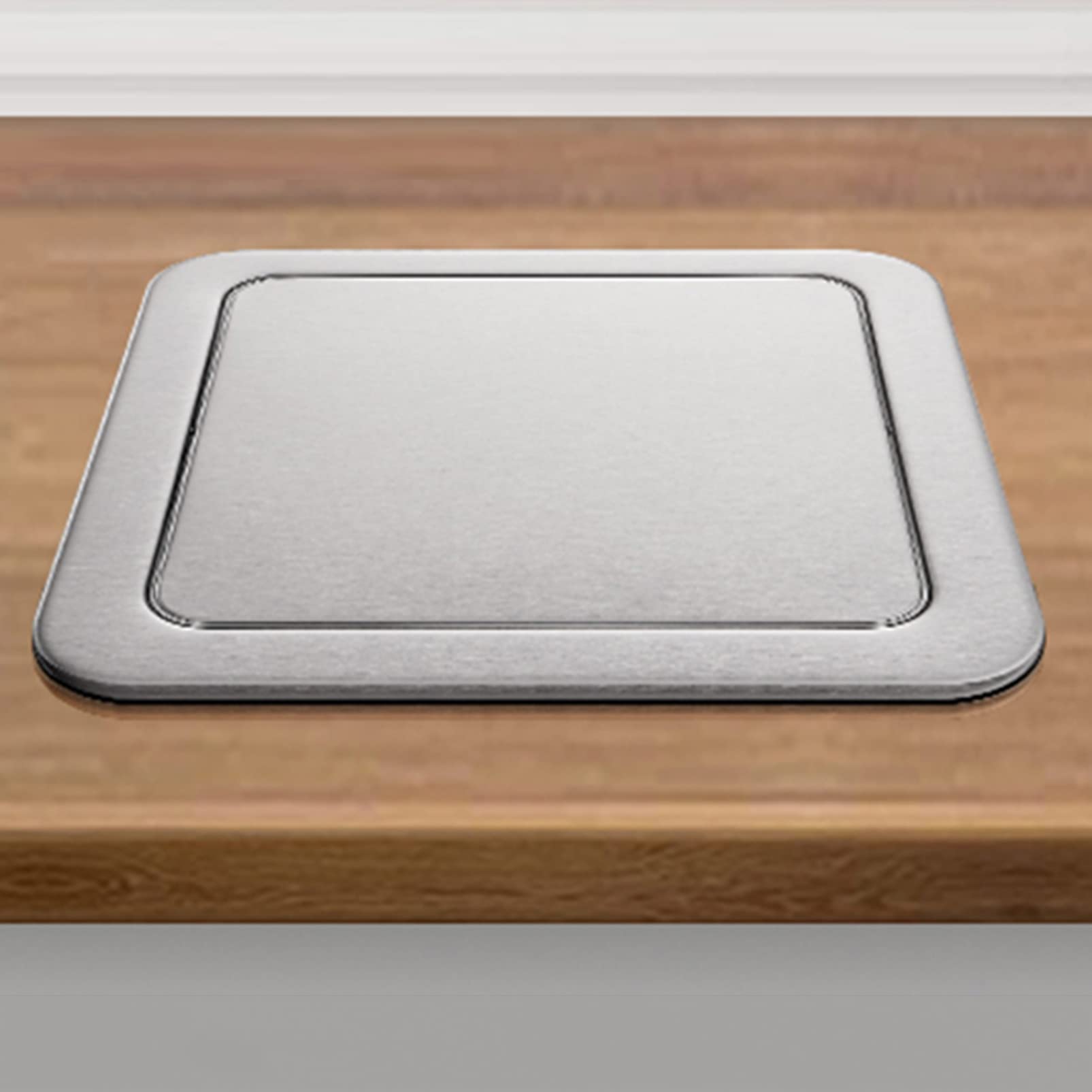 Buy Recessed Countertop Flap Lid T Bin Balance Cover, Builtin