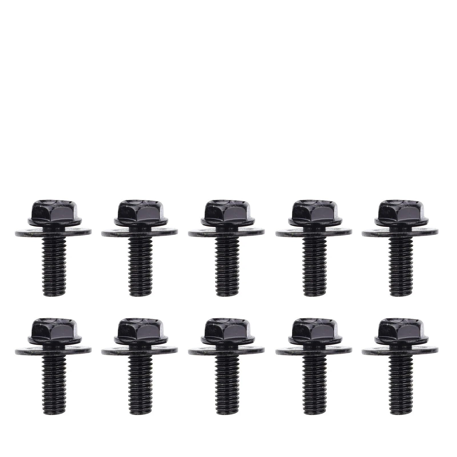 10 Tornillos Guardabarros Para Range Para Rover L322 Para Freelander 2