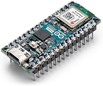 Arduino Nano ESP32 with Headers [ABX00083] - ESP32-S3, USB-C, Wi-Fi, Bluetooth, HID Support, MicroPython Compatible for IoT & Embedded Projects