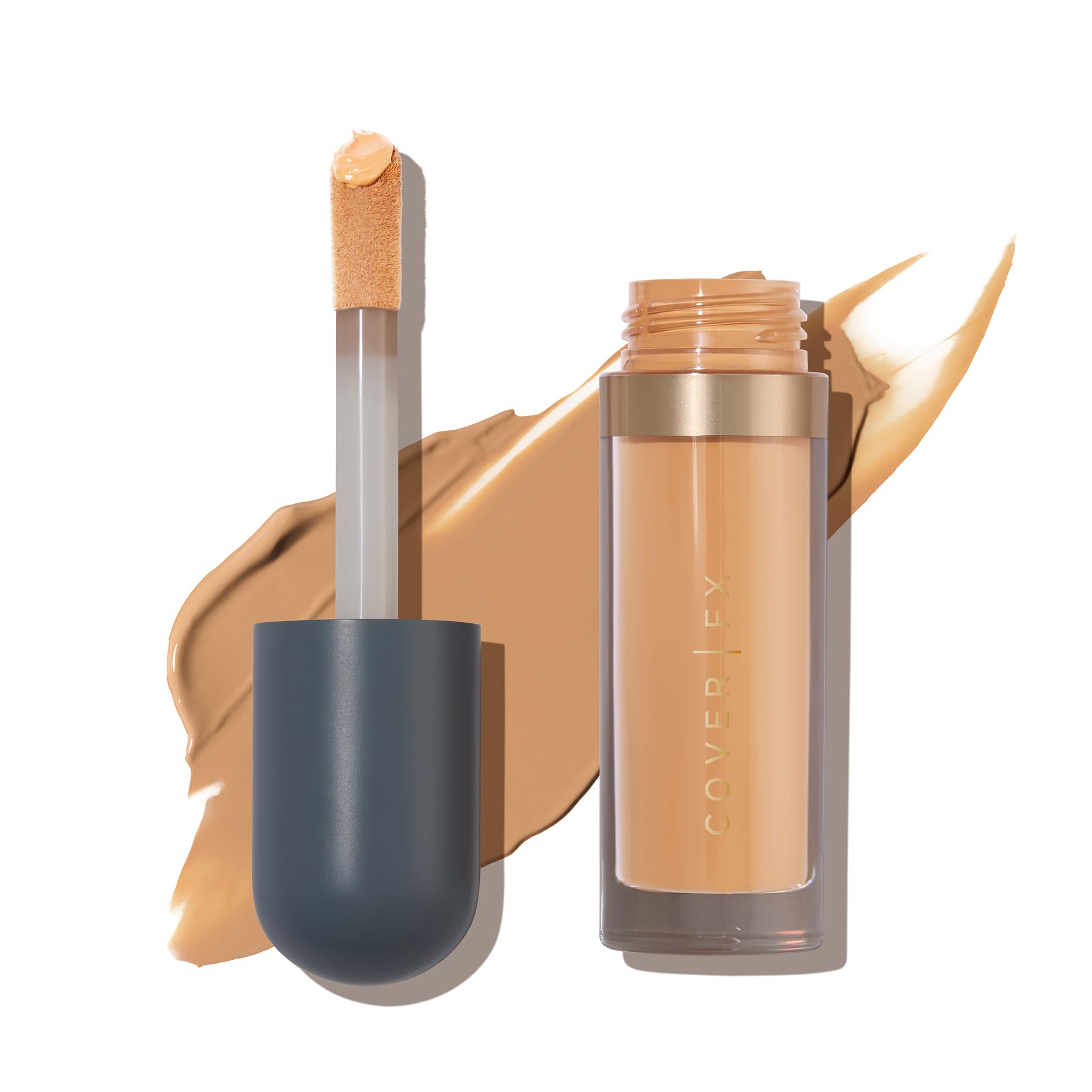 Cover FXSkin Discovered Longwear Full Coverage Concealer | Buildable Crease-Resistant High Coverage Formula Conceals, Corrects, and Brightens | T2- Tan to deep skintones with a golden olive undertone