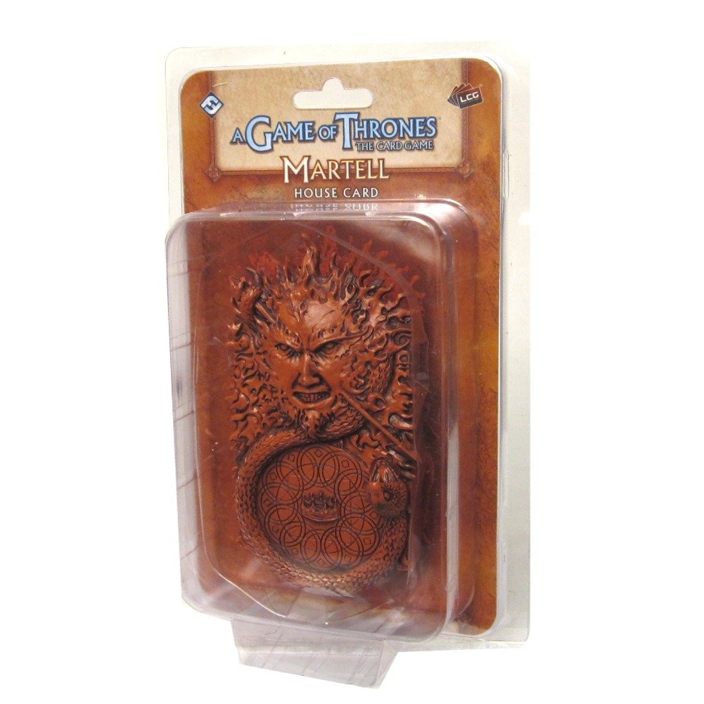 A Game of Thrones Lcg: Martell Resin House Card : Fantasy Flight Games Books