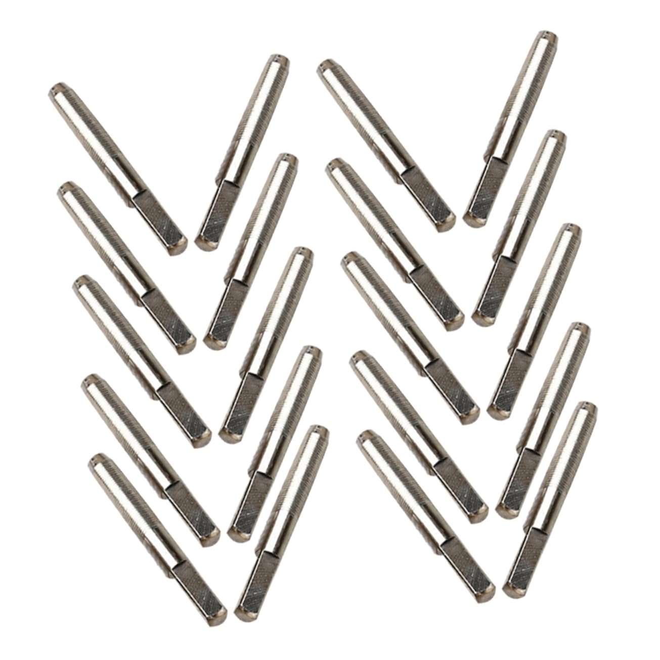SUPVOX Lyre Harp Pin Nail 20pcs Replacement Tuning Pegs Lyre String Peg Easy to Install Firm Metal Construction