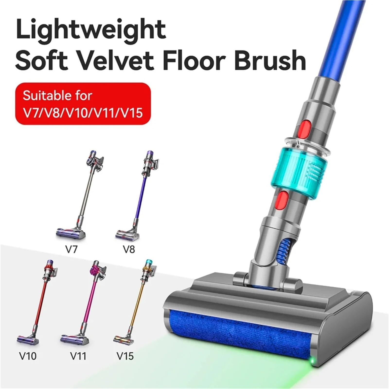 Compatibile Con Dyson, V7, V8, V10, V11, V15, Lavapavimenti, Lavapavimenti E Aspirapolvere.