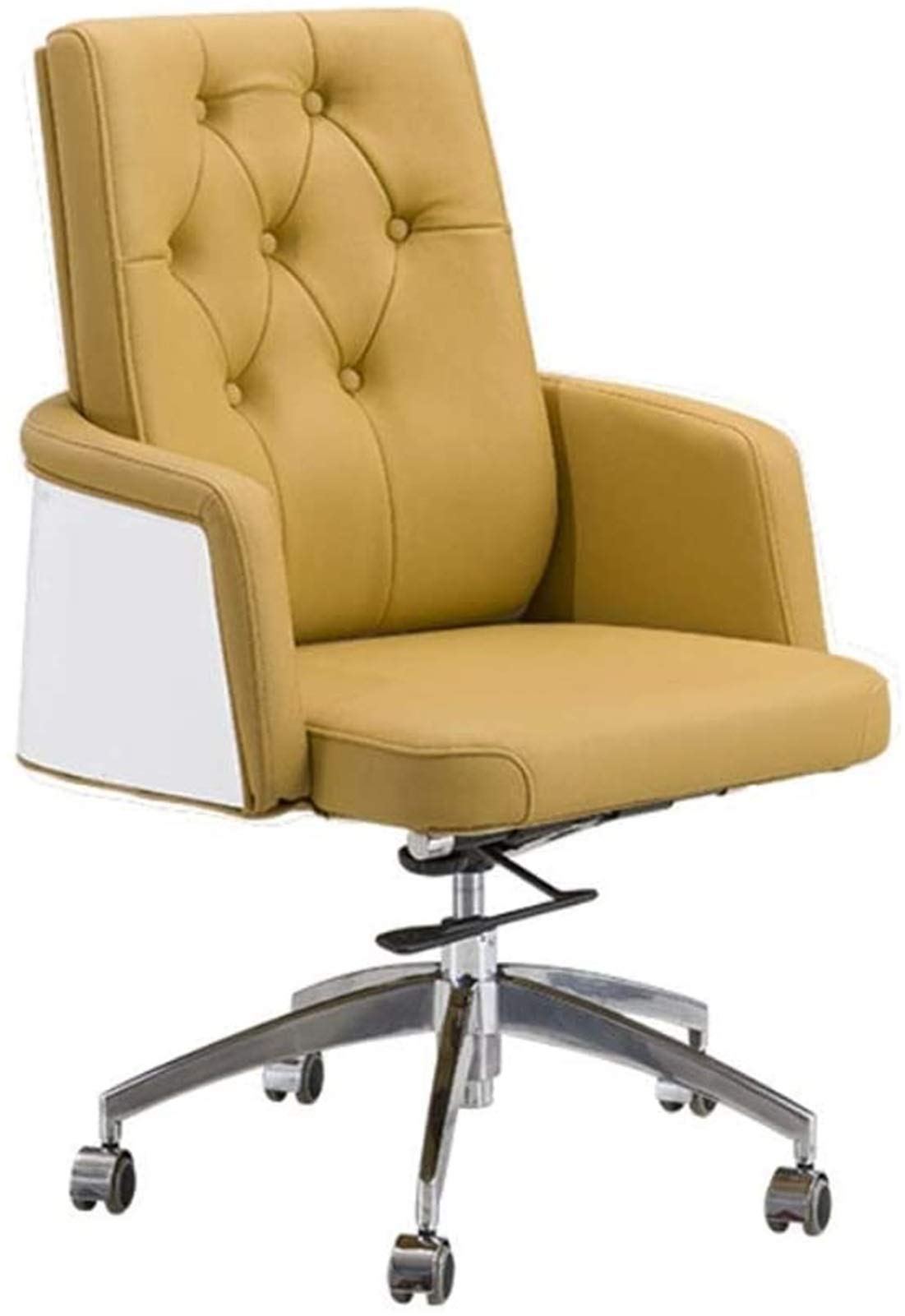 Lightweight Boss Leather Chair, Executive Chair Office Swivel Chair Study  Chair Reclining Adjustable Seat Height Ergonomic Durable and Stable (Color