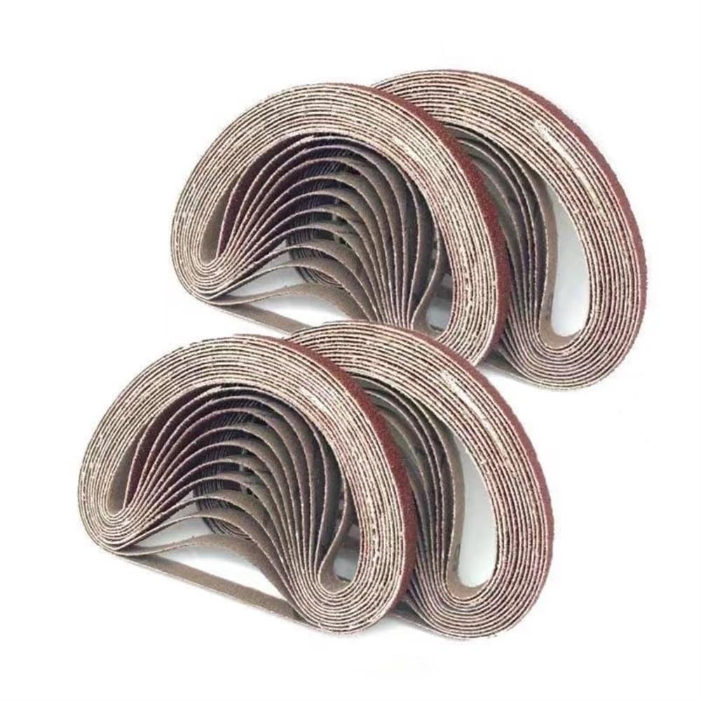 Szlifierka taśmowa, 20 sztuk pasów ściernych do szlifierek taśmowych, 3/4 x cali, taśma ścierna, P36 120 400(60)