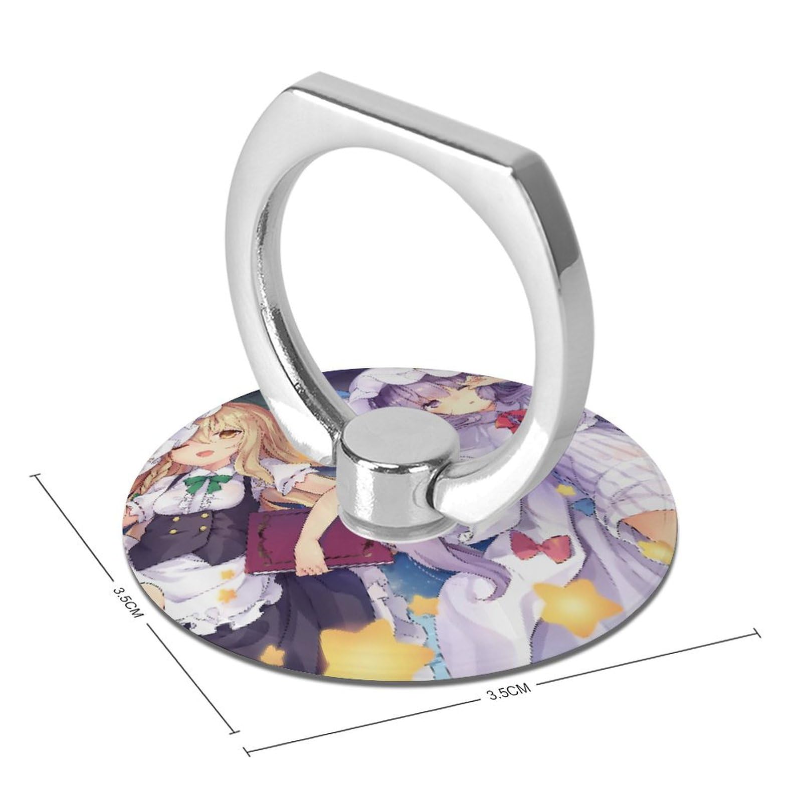 東方Project 霧雨魔理沙スマホリング Amazon | スマホリング 薄型 東方シリーズ 博麗霊夢 霧雨魔理沙