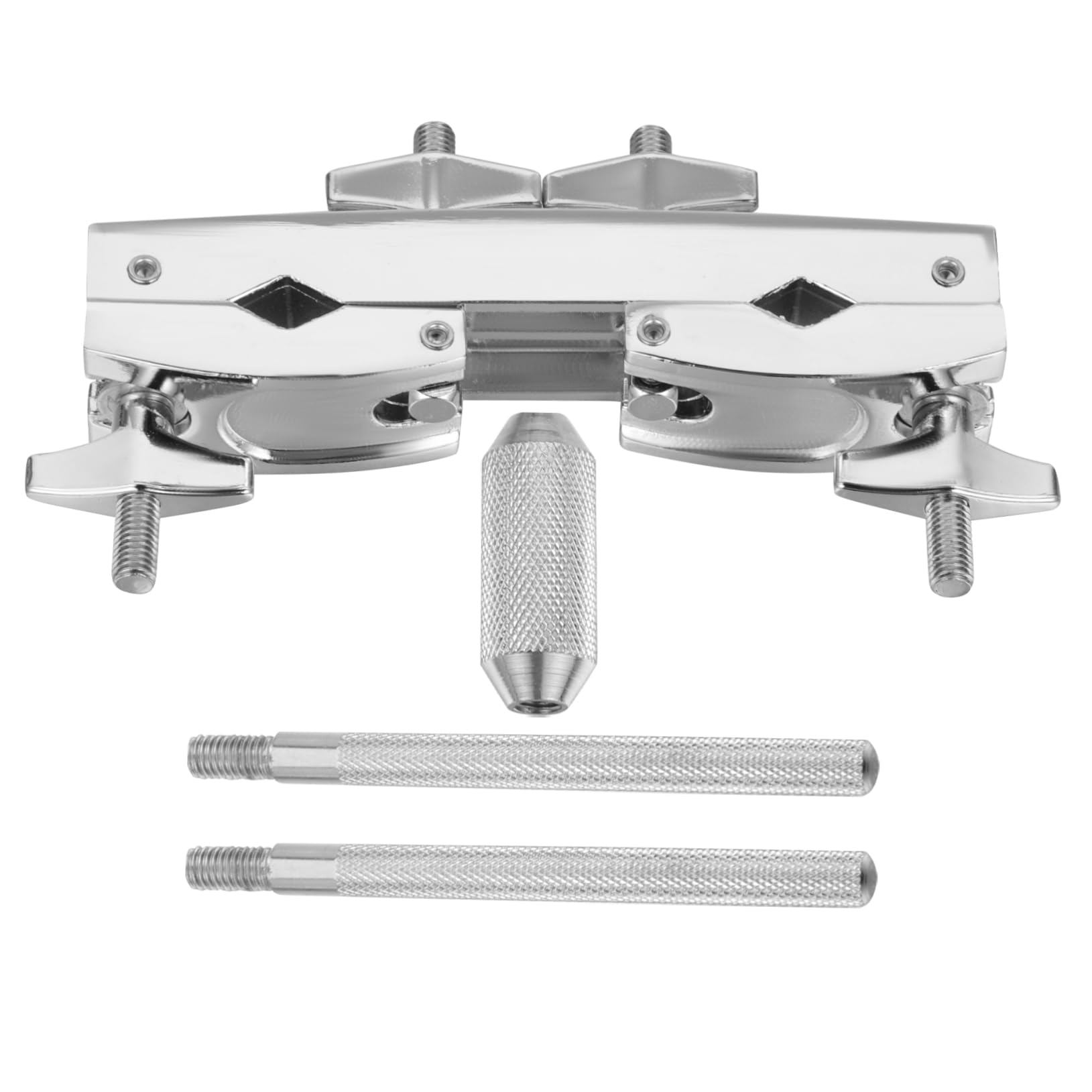 Totority Drum Accessories Cowbell Mounting Clamp Fixing Clip for Drum Set Multi Clamp Holder