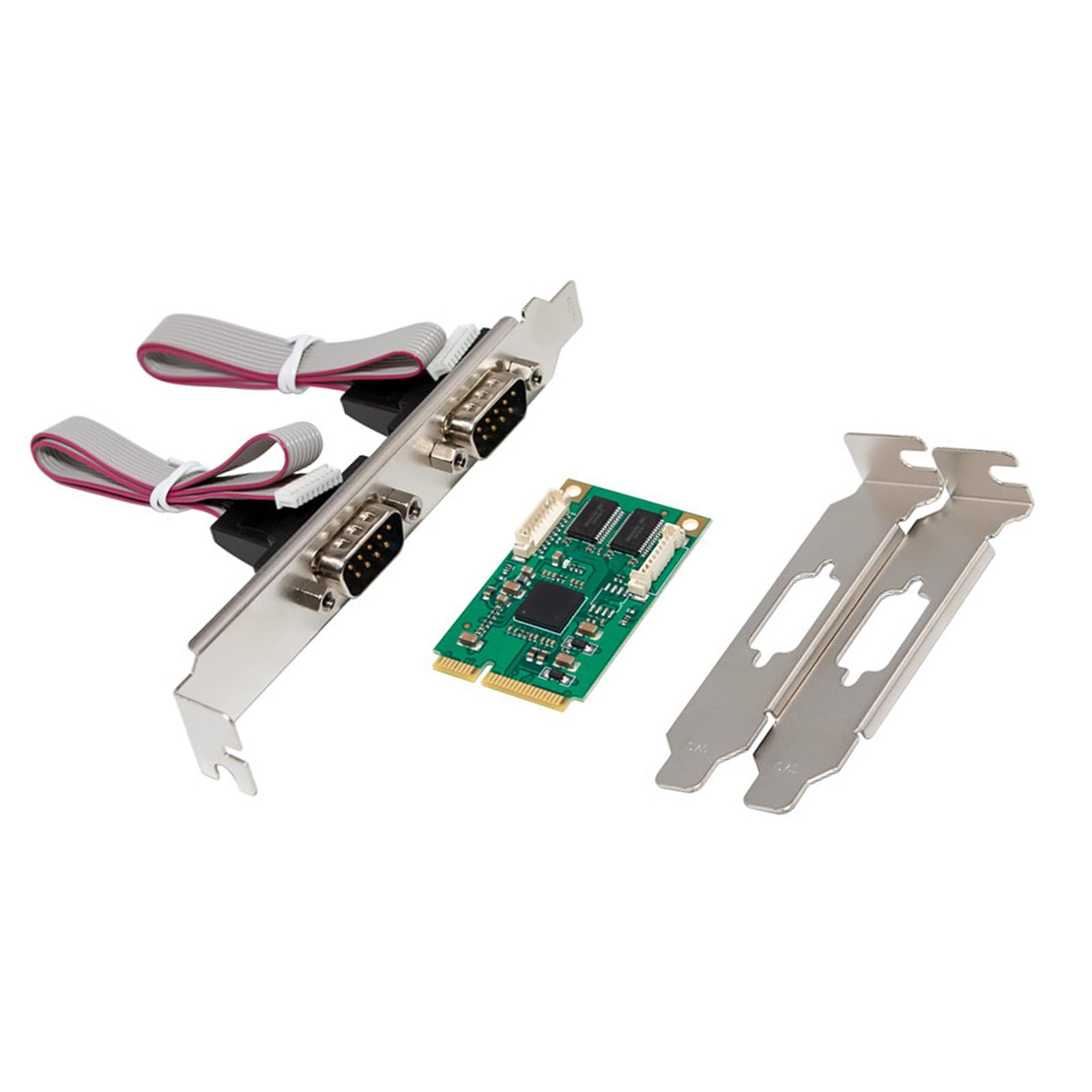 Scheda espansione Controller ST370 PCIE XR17V352 Ideale per l ' Editing Video e l ' analisi dei Dati Scheda espansione PCIe