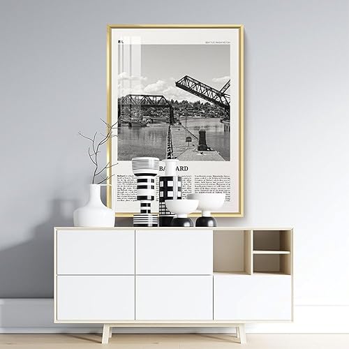 Miniatura 3 de Estampado de ballard en blanco y negro, arte de pared de ballard, póster de ballard, foto de ballard, decoración de pared de ballard, decoración de