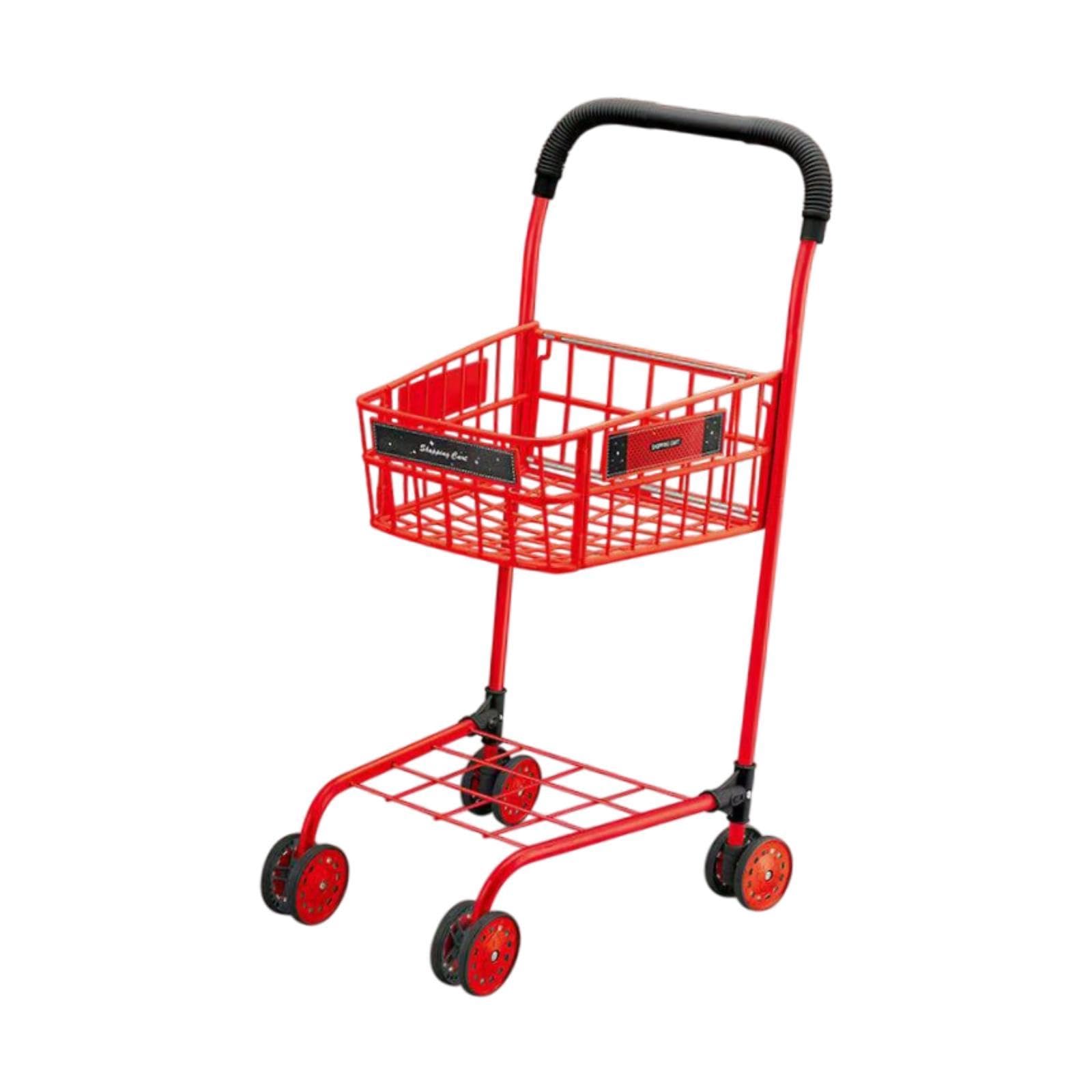 Bnf® Mini Shopping Grocery Cart Fun Metal Frame Cart for Children Boys Girls Kids Red|Home & Garden |Household Supplies & Cleaning|Home Organization|Storage Boxes