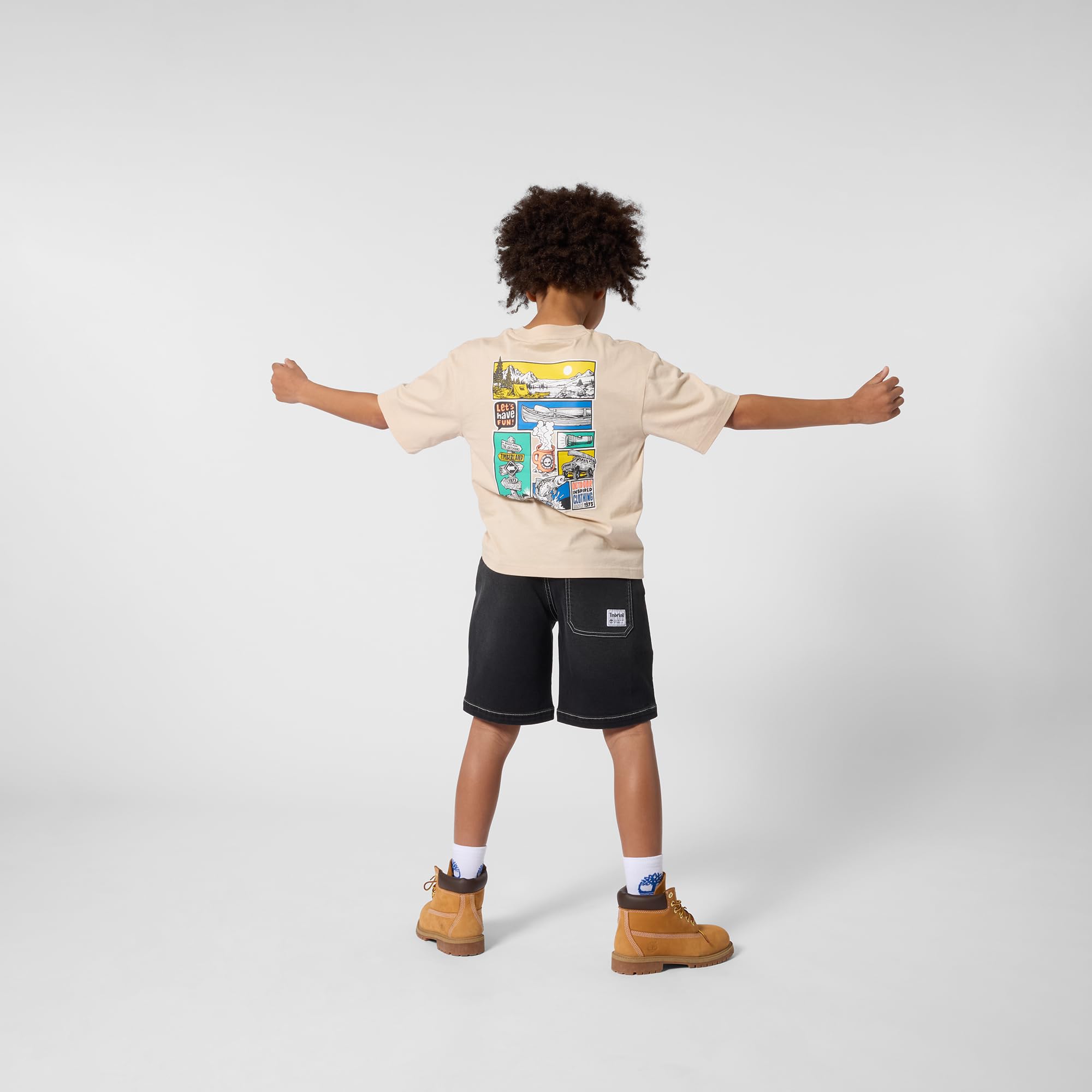 Timberland Bermuda Jungen Schwarz 12 Jahre