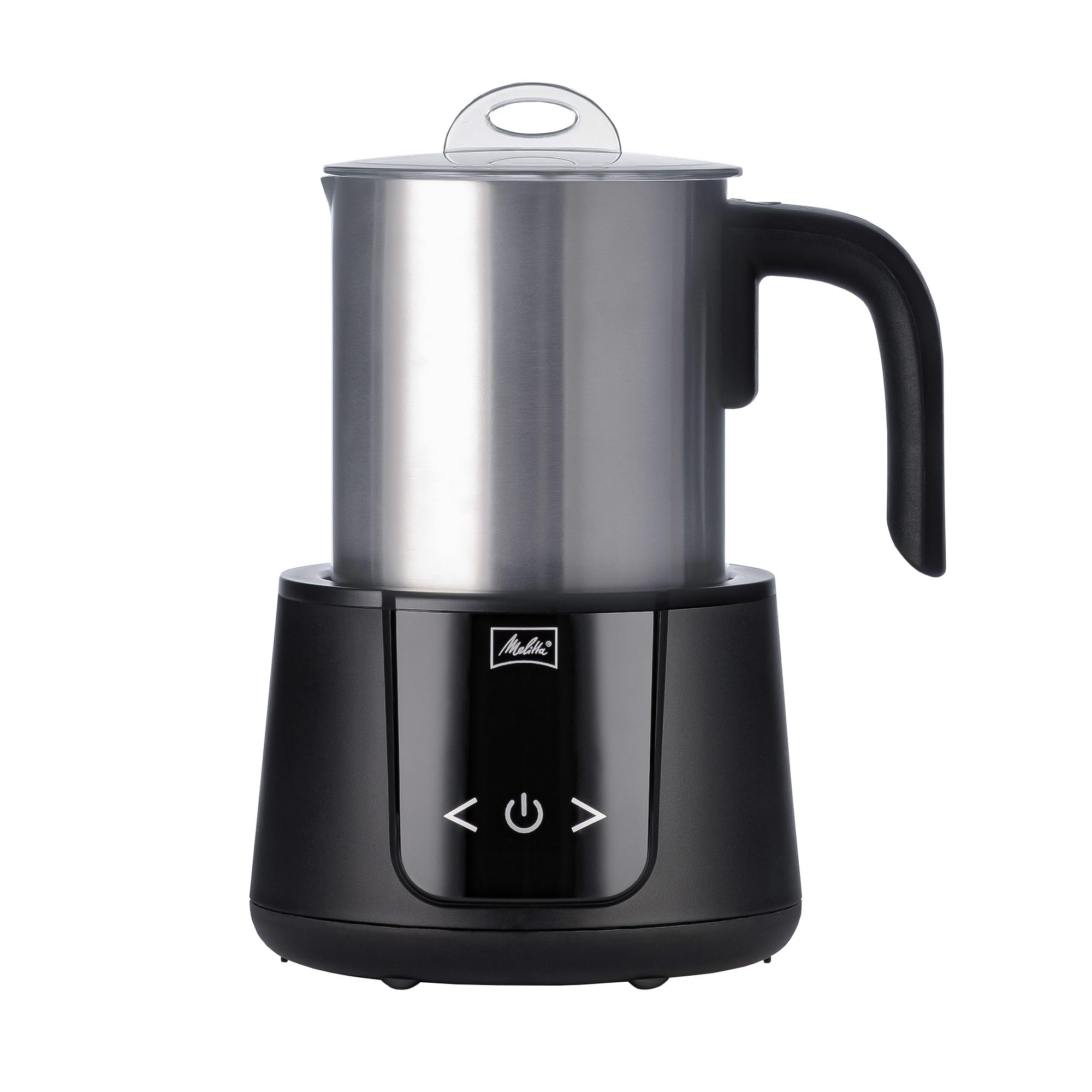 Amazon.com: Melitta Montalatte Milk Frother with Chocolate Blending Disk |  Hot & Cold Nano Foam, Vegan Milk Warmer, Velvet Hot Chocolate Maker,  Stainless Steel Steamer, Unique Chocolate Blending Disk: Home & Kitchen