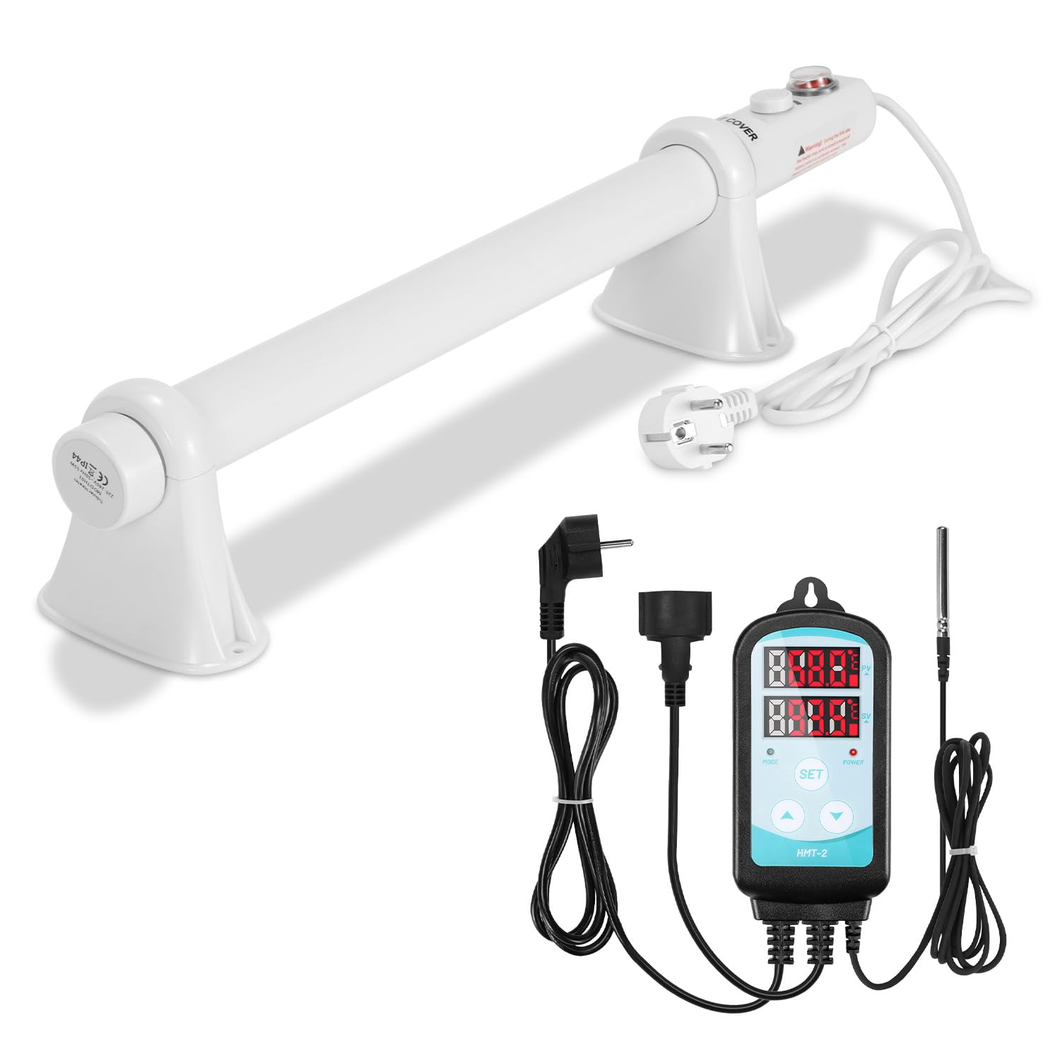Chauffage de serre 55 W avec capteur de température numérique