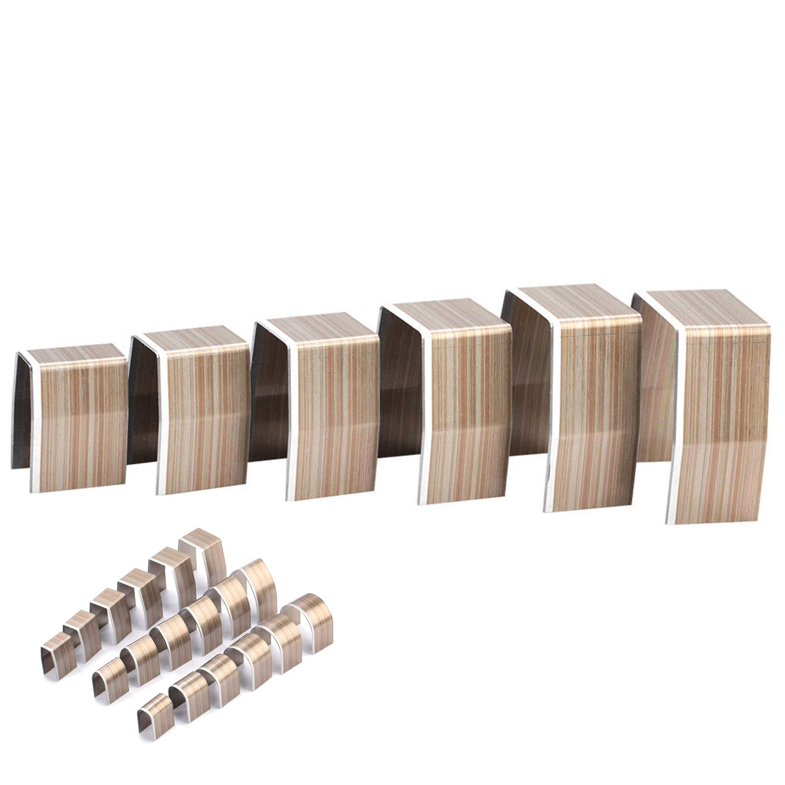 18pcs in lega di alluminio universale in pelle artigianale foro cutter vuoto impronta Punch Set Kit strumenti di punzonatura in pelle fai da te